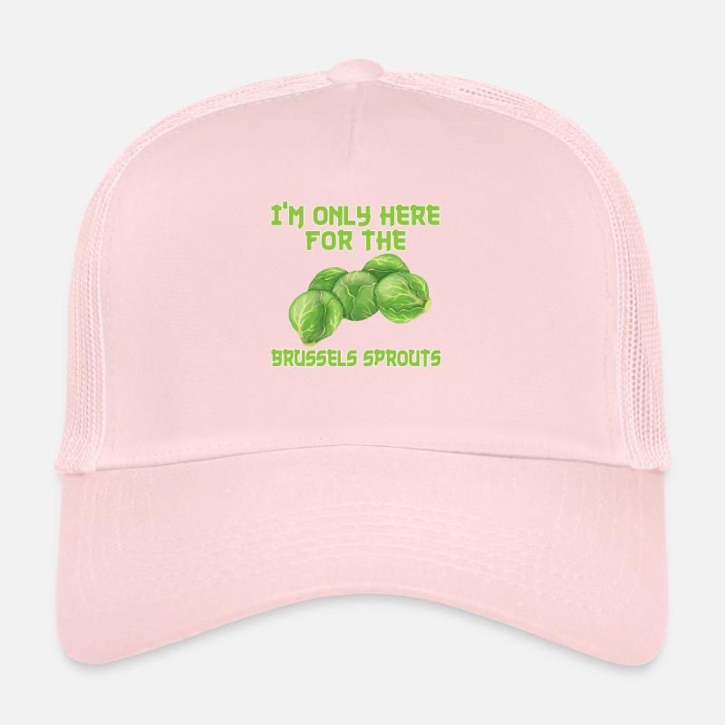 Funny Brussels sprouts gift Trucker Cap