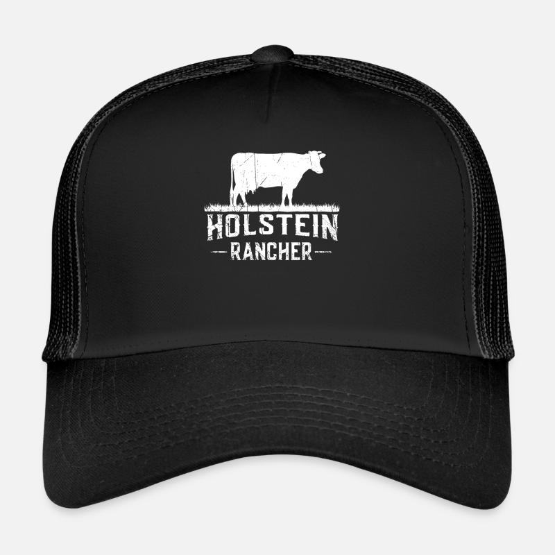 Holstein Rancher Holstein Cow Trucker Cap