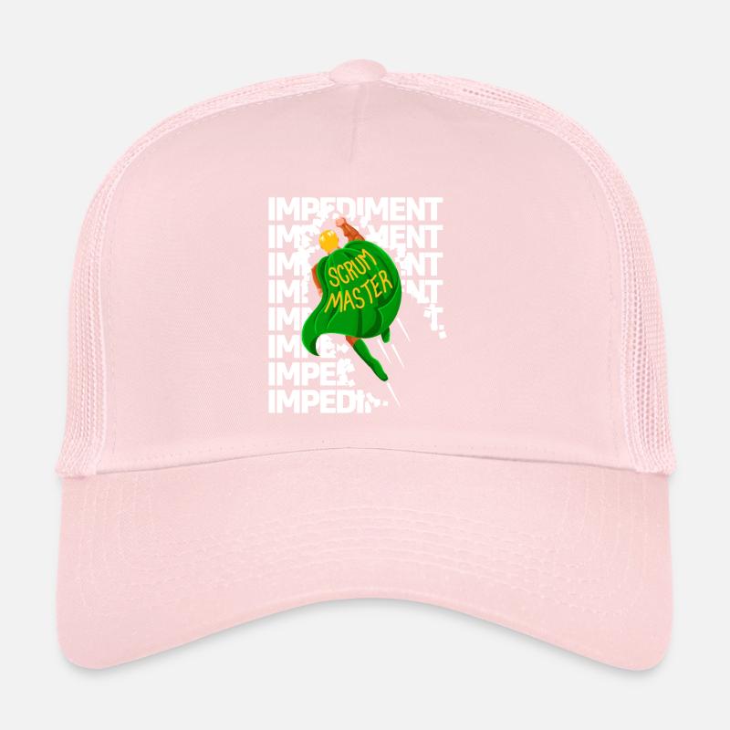 Superheld zerstört Impediments - Scrum Master Trucker Cap