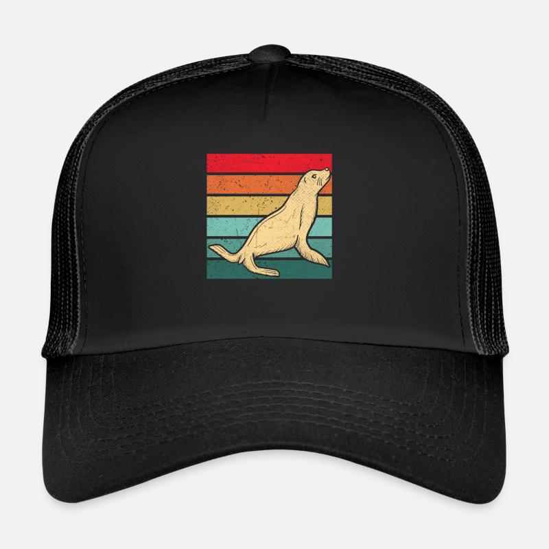 Robbe - Trucker Cap - Schwarz/Schwarz