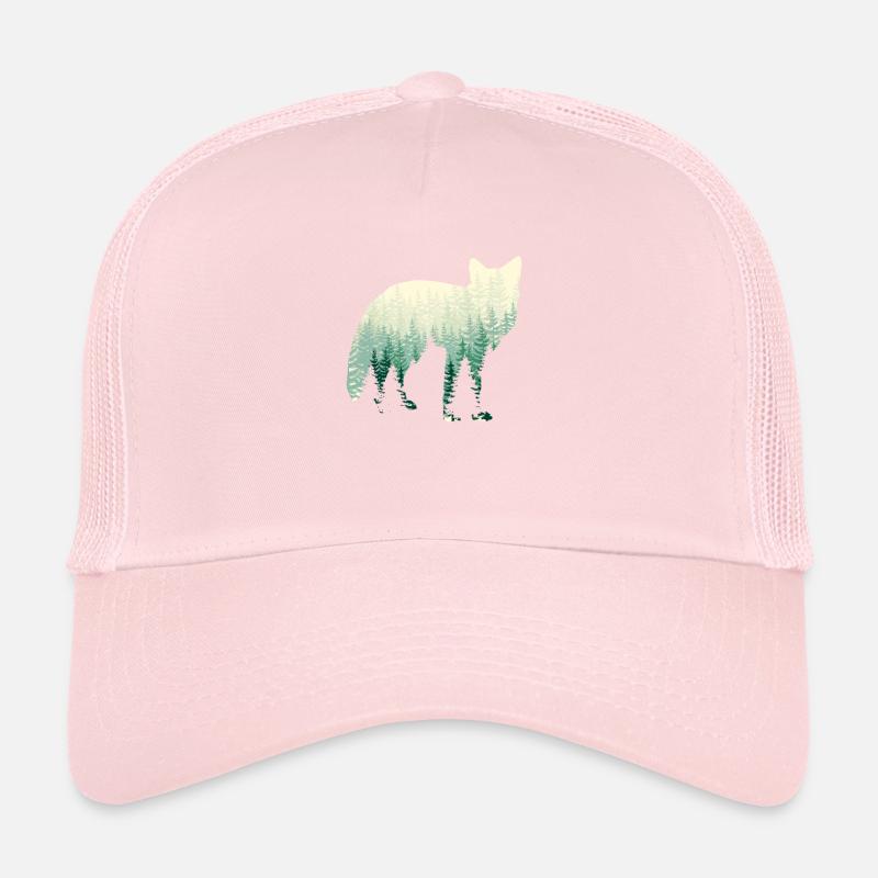 Fuchs Im Nebel Trucker Cap
