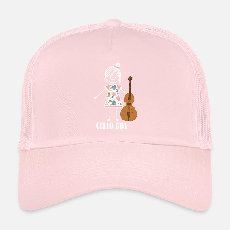 Cello Cellist Cellistin Trucker Cap