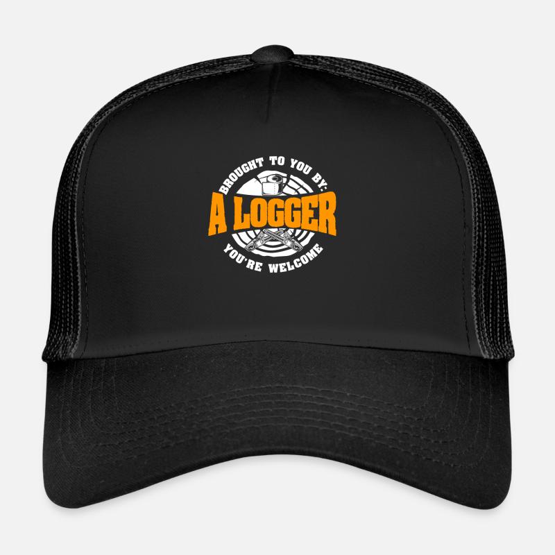 Lumberjack saying Trucker Cap