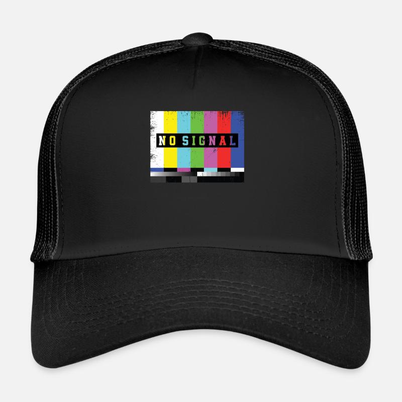 Test image No signal TV Trucker Cap