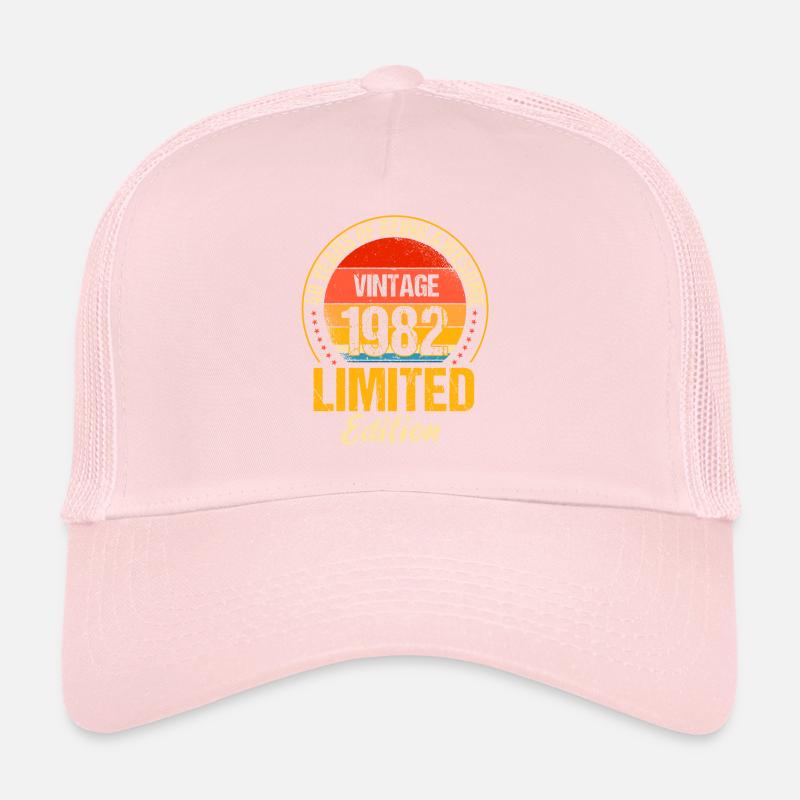 1982 Né à 40 ans Cadeau Casquette trucker 