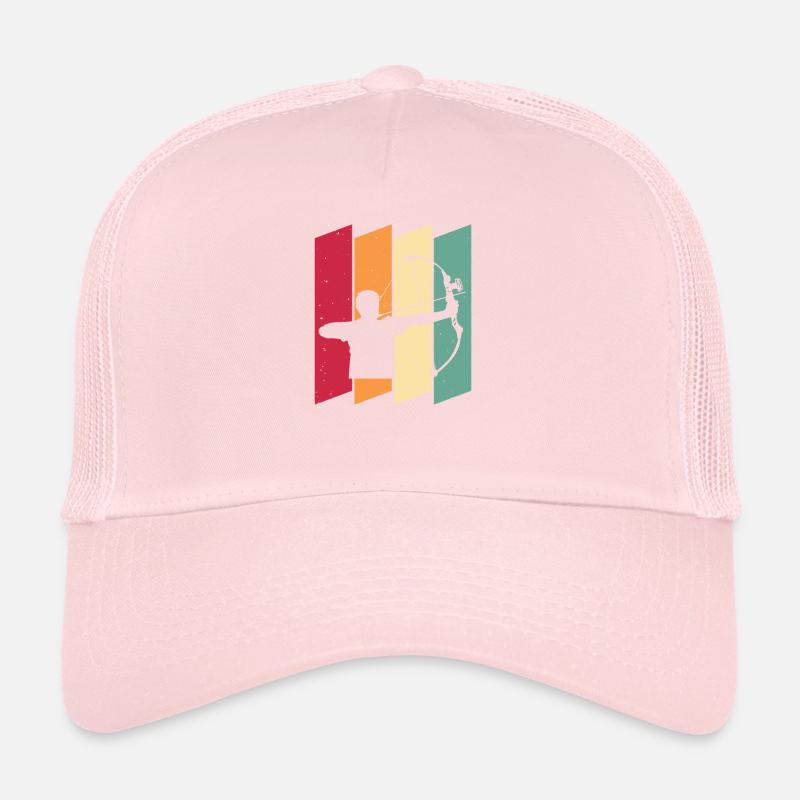 Retro Bogensport Vintage Bogenschießen Trucker Cap