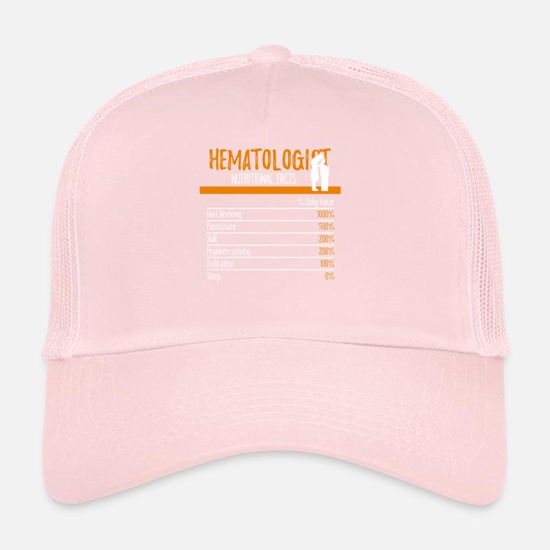 Hematologist Ingredients Trucker Cap