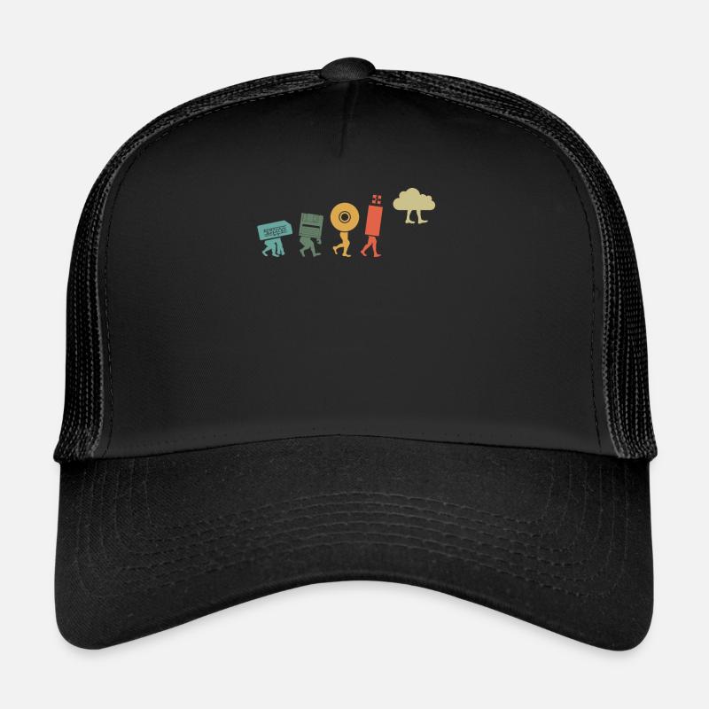 Cloud Computing, Programmer Nerd - Trucker Cap - black/black