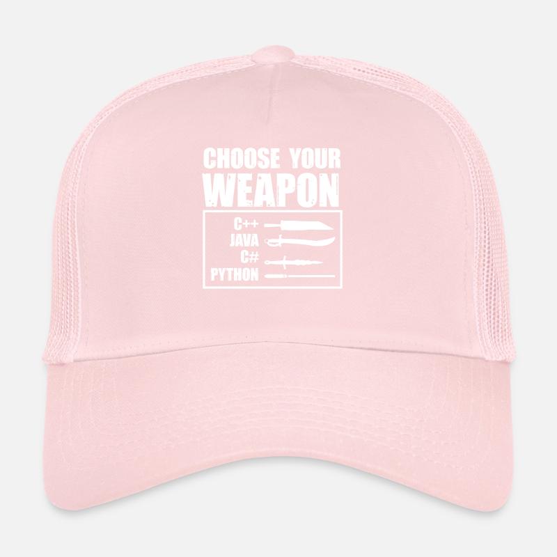 Python programming, programmer, coder Trucker Cap