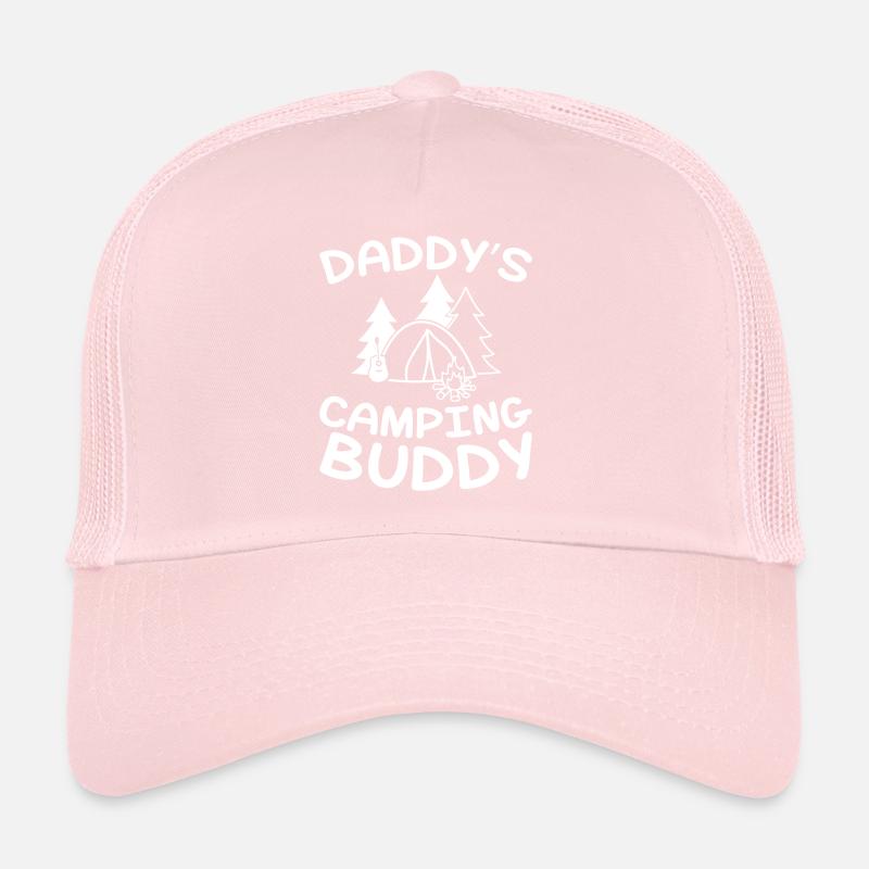 Daddy's Camping Buddy - Kids Camper Trucker Cap