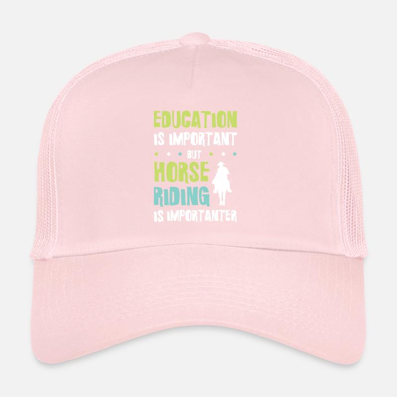 Éducation des chevaux Casquette trucker 