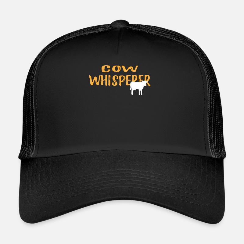 Cow Whisperer Graphic Tshirt Trucker Cap