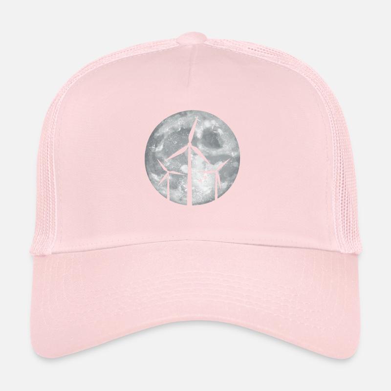 Wind turbine Trucker Cap
