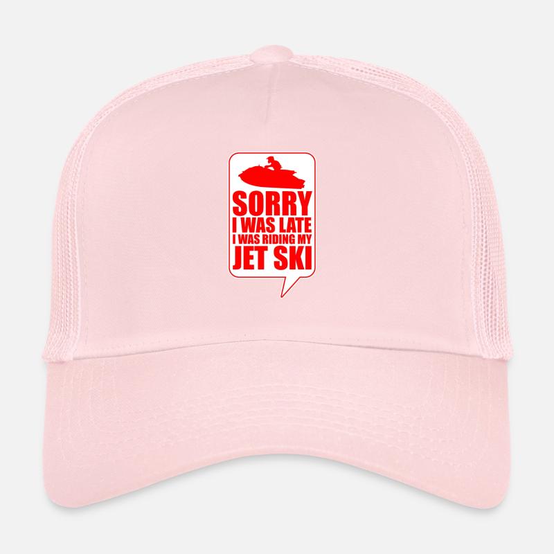 Jetski Jet Ski Snowmobile Trucker Cap