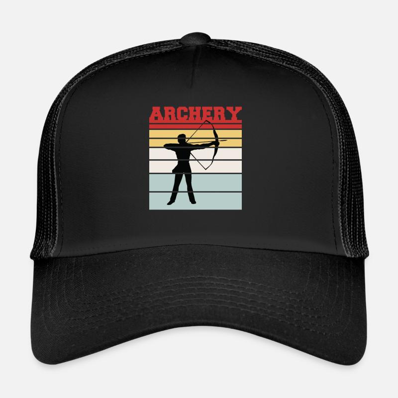 Retro Archery Team Tea Trucker Cap