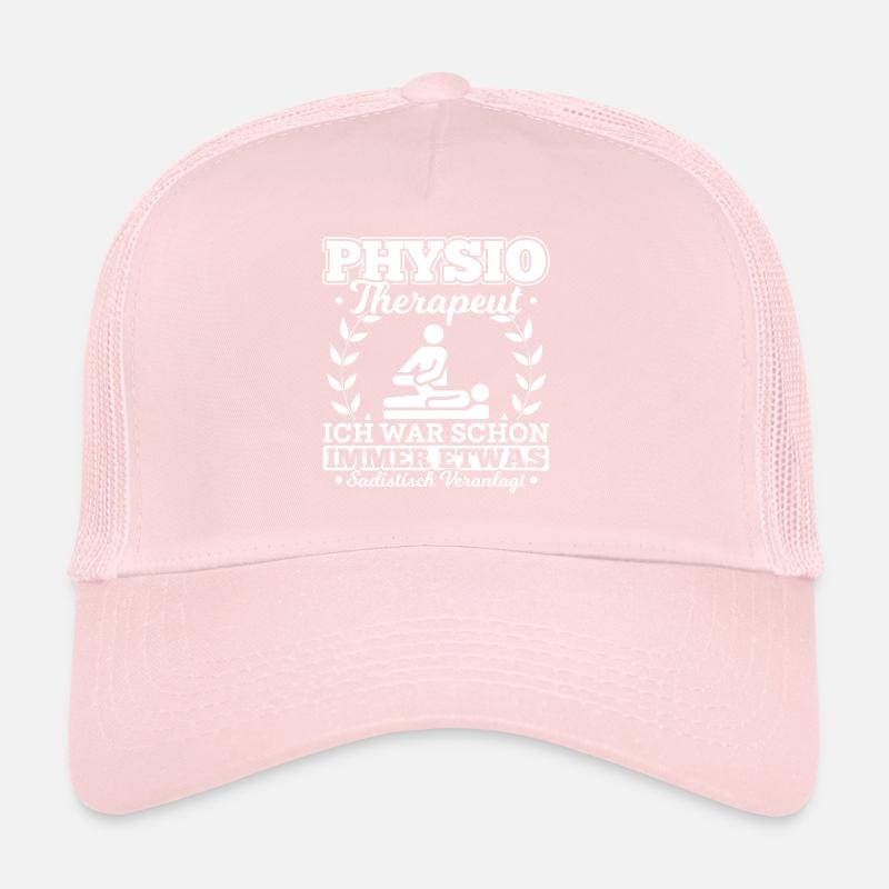 Physiotherapeut lustiger Spruch Physiotherapie Trucker Cap