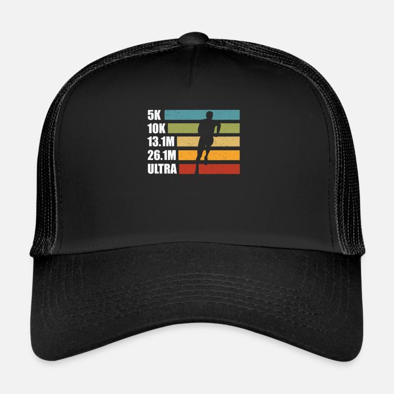 Ultra Running - Trucker Cap - black/black