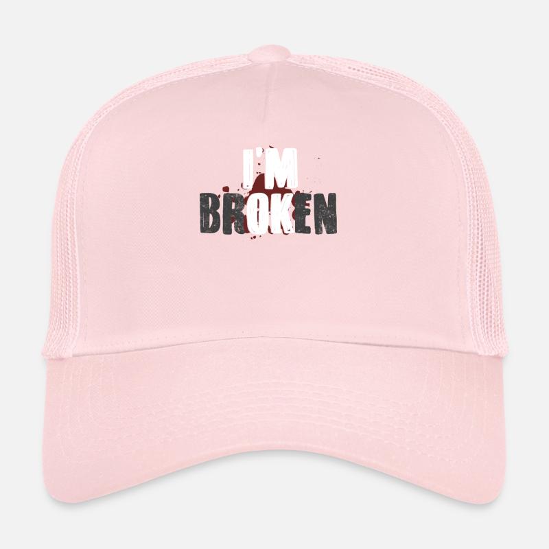 I'm fine, I'm broken Trucker Cap