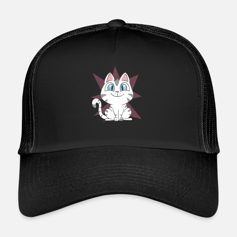 Cute Cat Trucker Cap