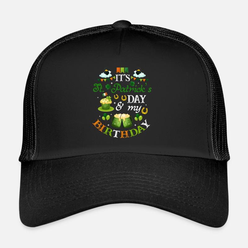 Anniversaire de la Saint-Patrick Casquette trucker 