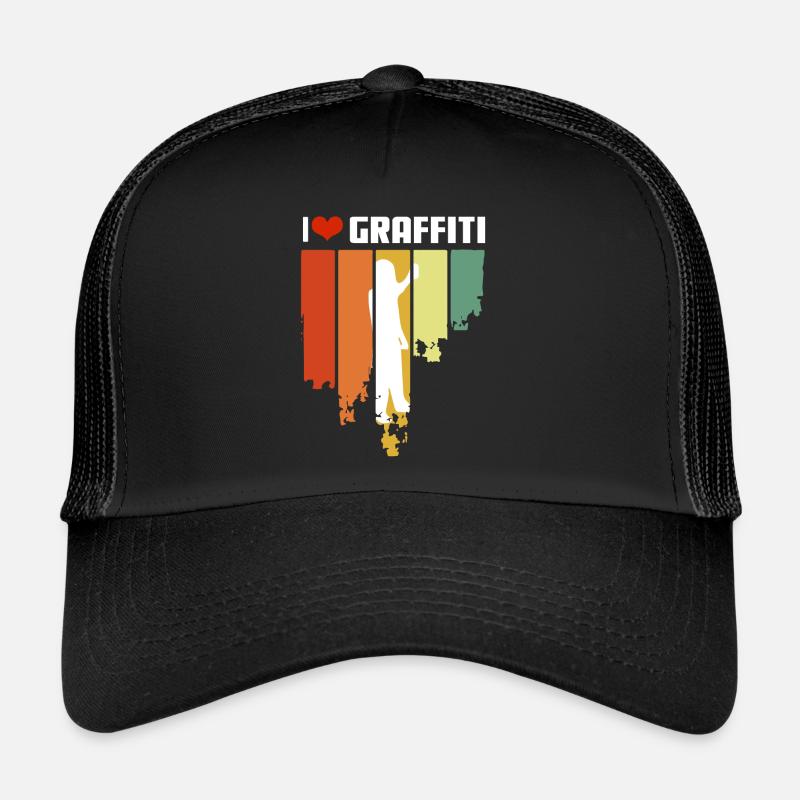 I Love Graffiti Retro Edition Trucker Cap