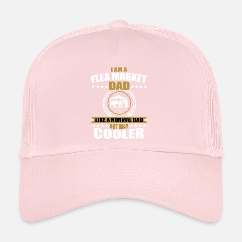 Marché aux puces Papa Casquette trucker 
