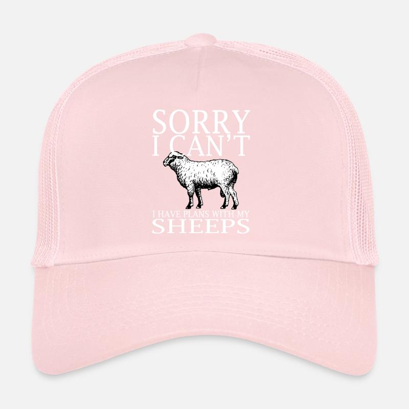 Sheep Funny Tea Trucker Cap