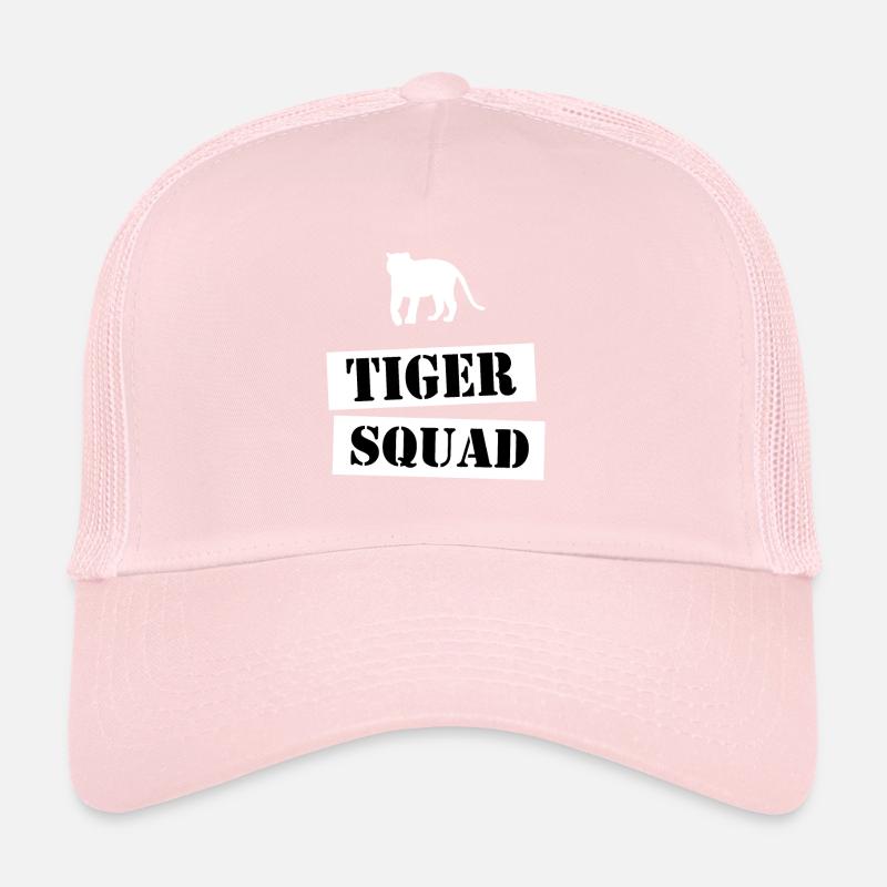 join the tiger squad Trucker Cap