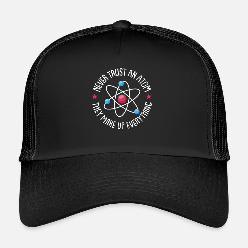 Physik Physiker - Trucker Cap - Schwarz/Schwarz