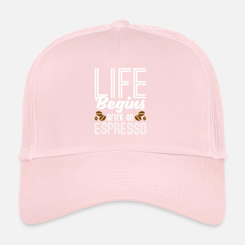 Café expresso Casquette trucker 