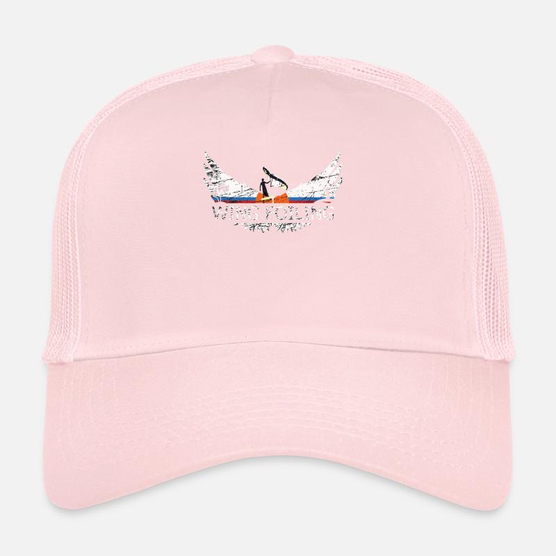 Wing Foiling or Wing Surf and Wing surfing Design Trucker Cap