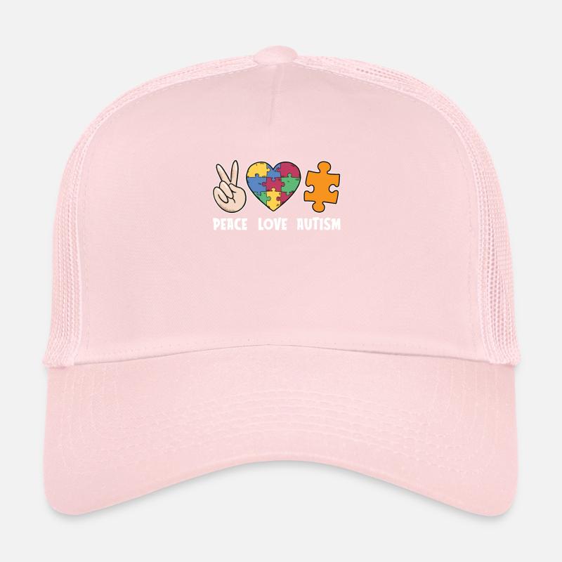 Autism Autistic Trucker Cap