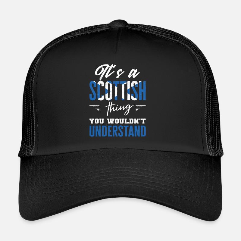 Schottisch, Schottisches Erbe, Schottland Trucker Cap