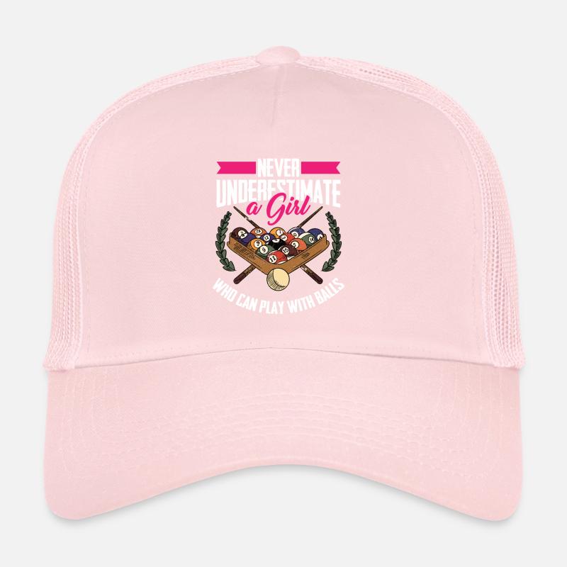 Billiards 8-ball Trucker Cap