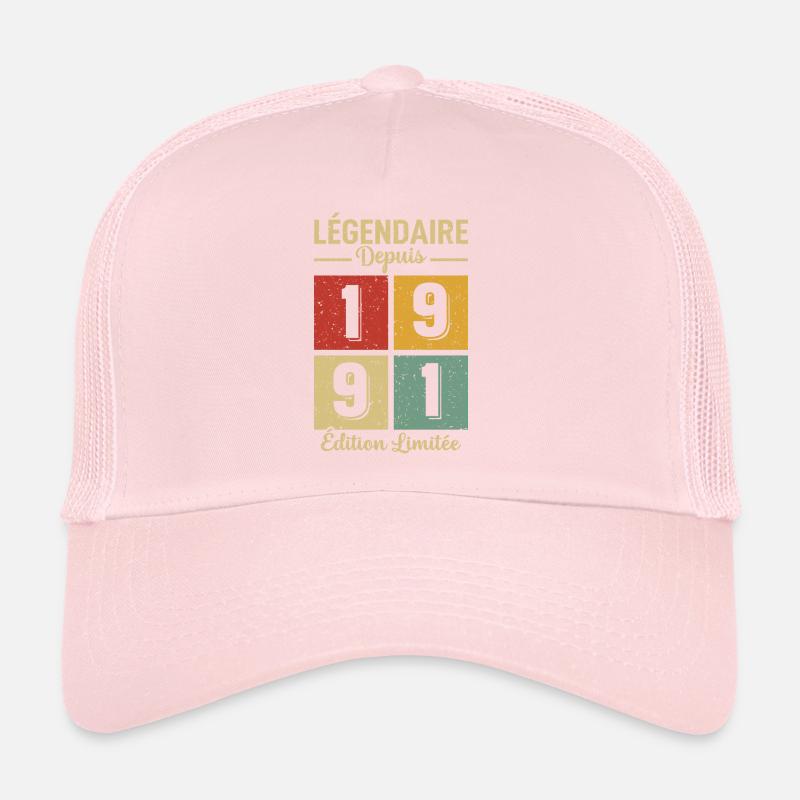 Légendaire Depuis 1991 Casquette trucker 