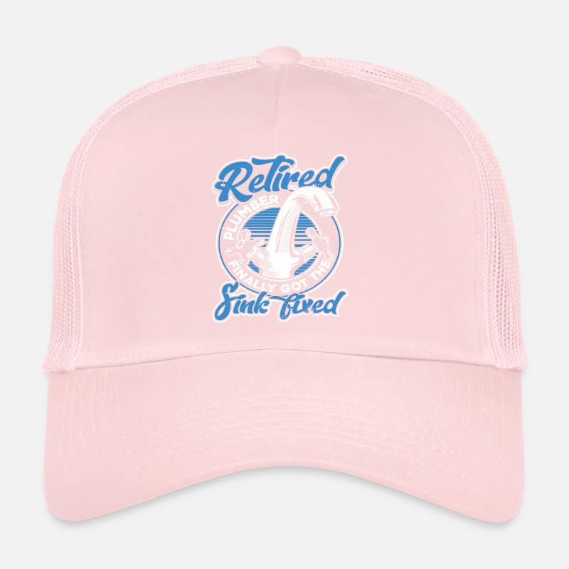 Plumber Sanitary Heating Engineer Plant Mechanic Trucker Cap