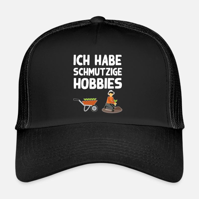 Schmutzige Hobbies Gartenarbeit Humor Gärtner Trucker Cap