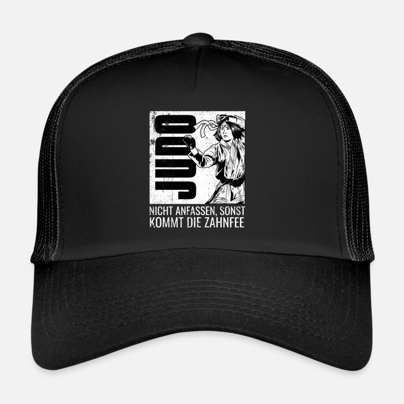 Judo - Trucker Cap - Schwarz/Schwarz
