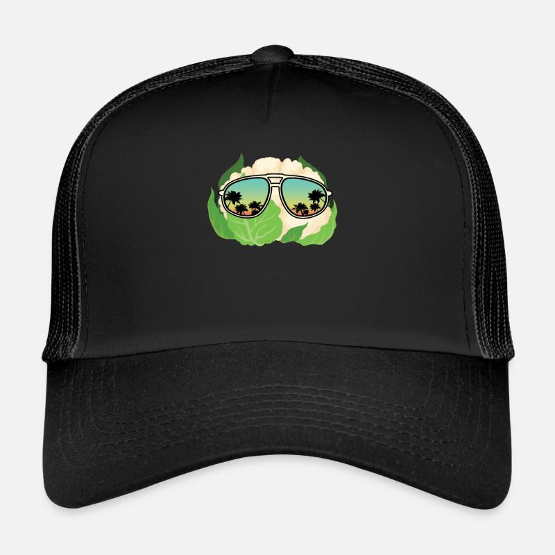 Lunettes de soleil au chou-fleur Casquette trucker 
