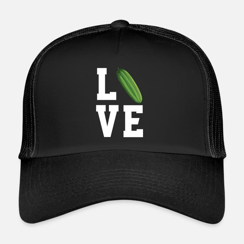 Liebe Gurke Trucker Cap