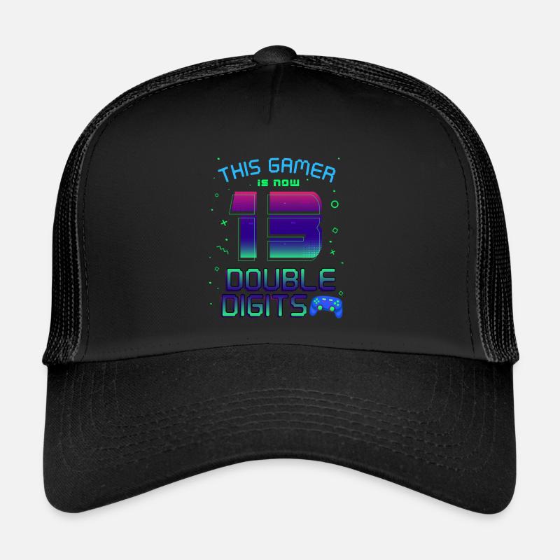 Ce joueur est maintenant 13 à deux chiffres 13. Casquette trucker 