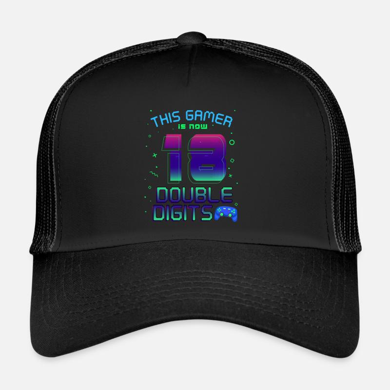 This Gamer Is Now 18 Double Digit 18. Trucker Cap