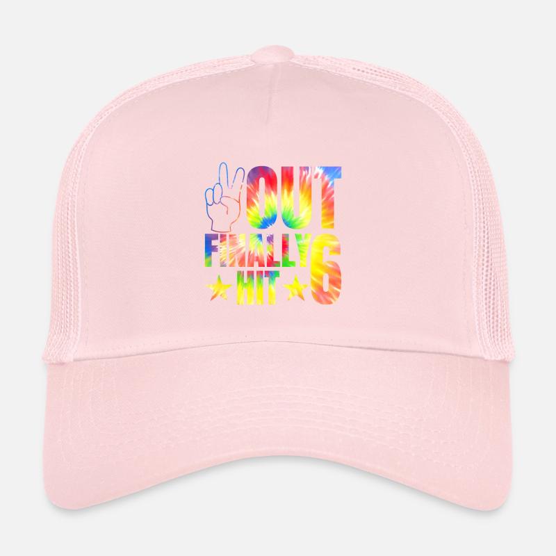 Célébrant 6e anniversaire Casquette trucker 