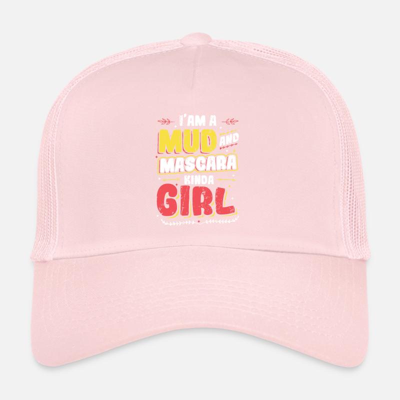 Ich bin ein Mädchen aus Schlamm und Mascara Trucker Cap