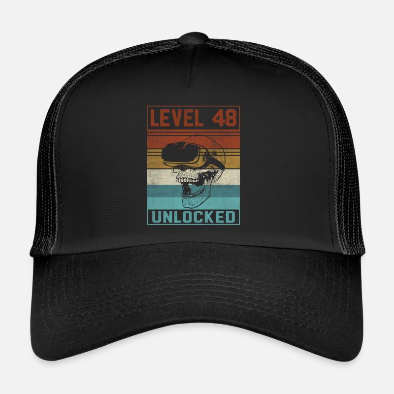 48th Birthday Gamer Trucker Cap