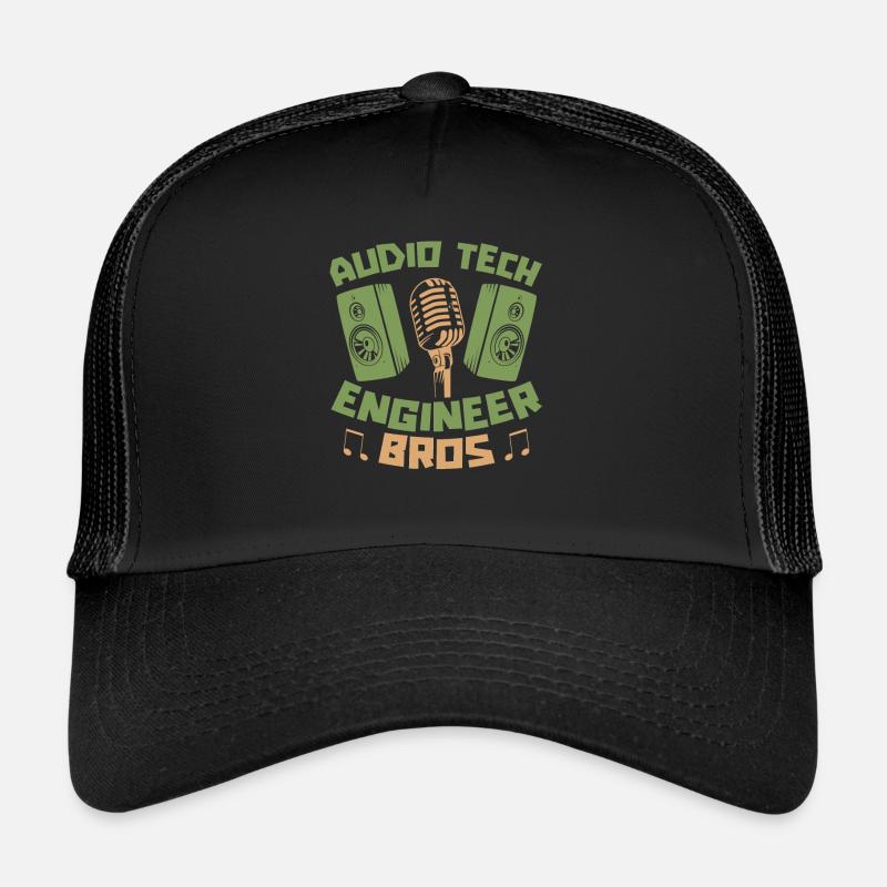 Tontechniker Sound Audio Engineer Trucker Cap
