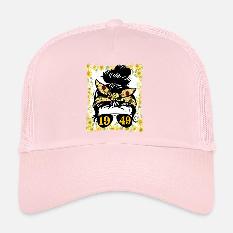 Sonnenblume Mama Geboren 1949 Geburtstag Trucker Cap