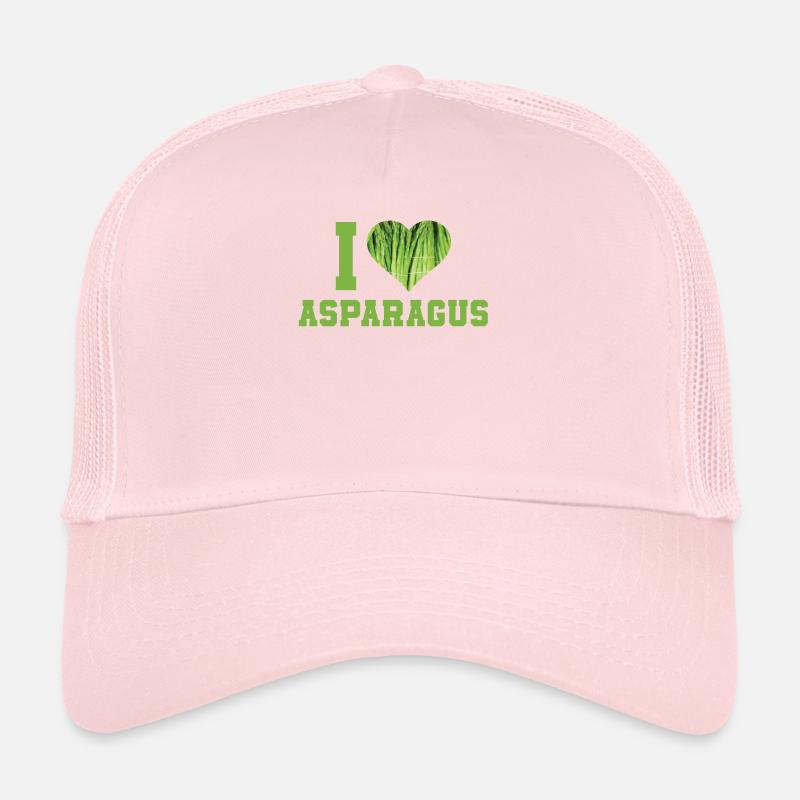 J’adore les asperges Casquette trucker 