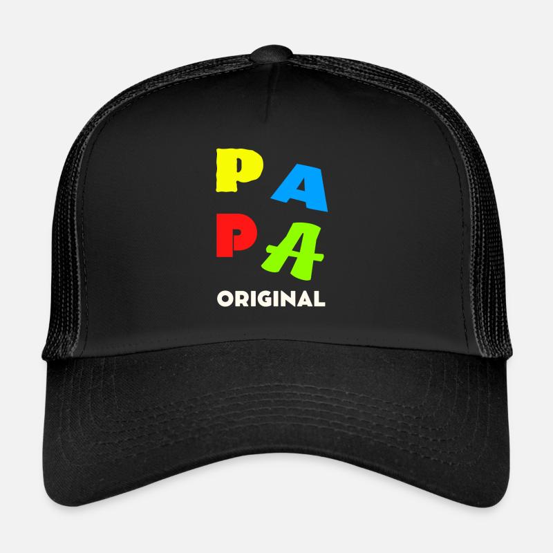 PAPA ORIGINAL COULEURS Casquette trucker 