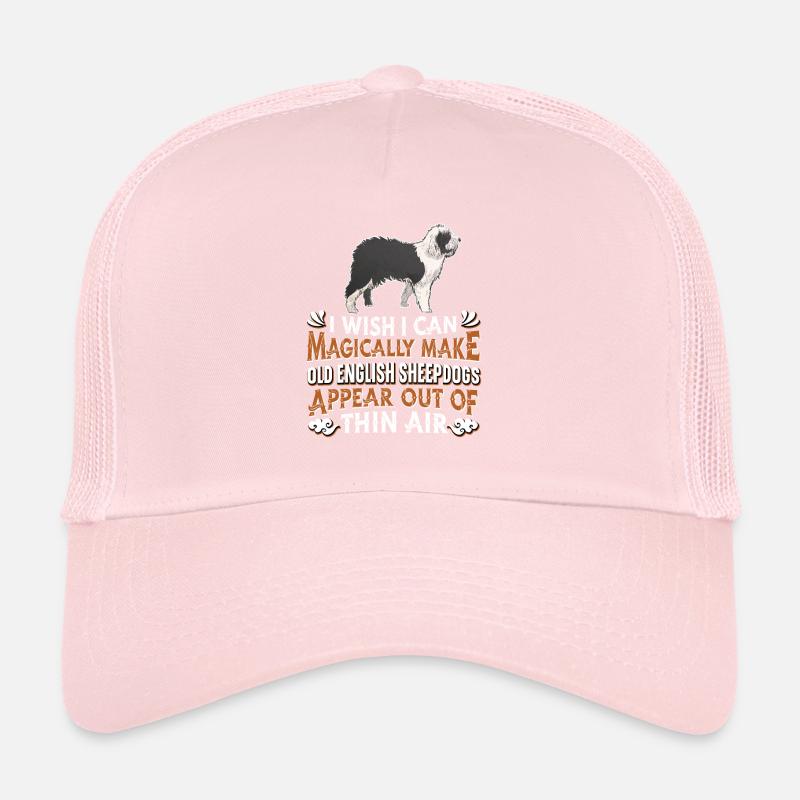 Englischer Schäferhund Hund Trucker Cap